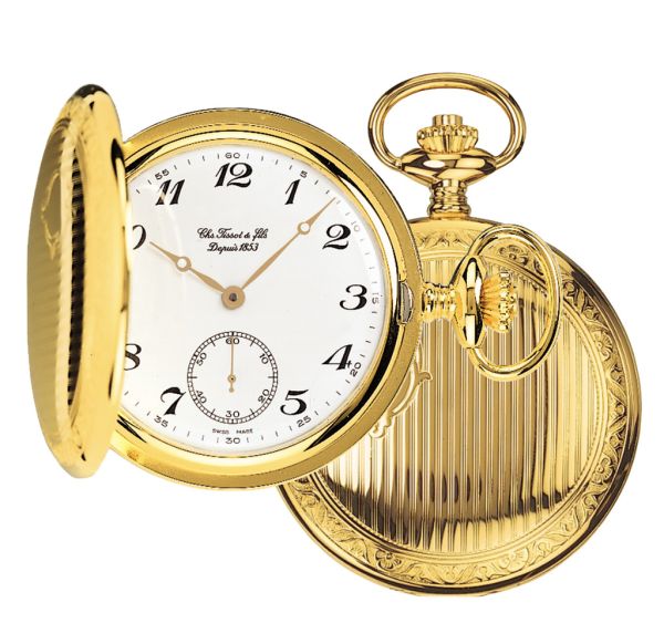 Tissot Savonnette Mechanical карманные часы T83.4.402.12