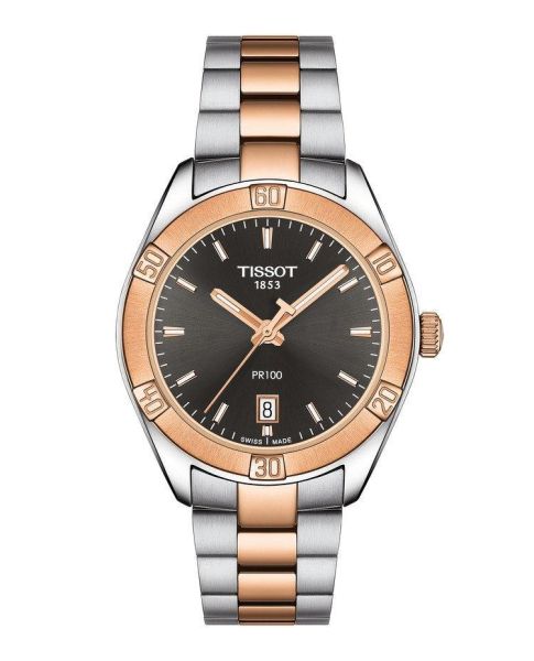 Tissot T-Classic PR 100 Sport Chic женские часы T101.910.22.061.00