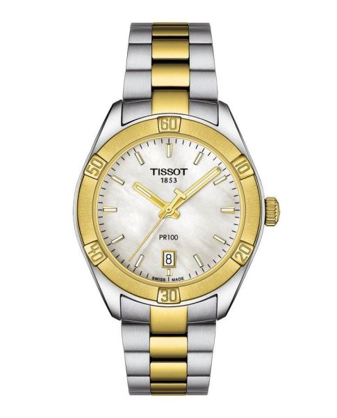 Tissot PR 100 Sport Chic женские часы T101.910.22.111.00