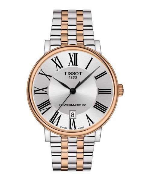 Tissot Carson Premium Powermatic 80 мужские часы T122.407.22.033.00