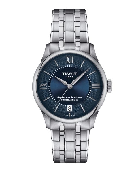Tissot Chemin des Tourelles Powermatic 80 naiste käekell T139.207.11.048.00