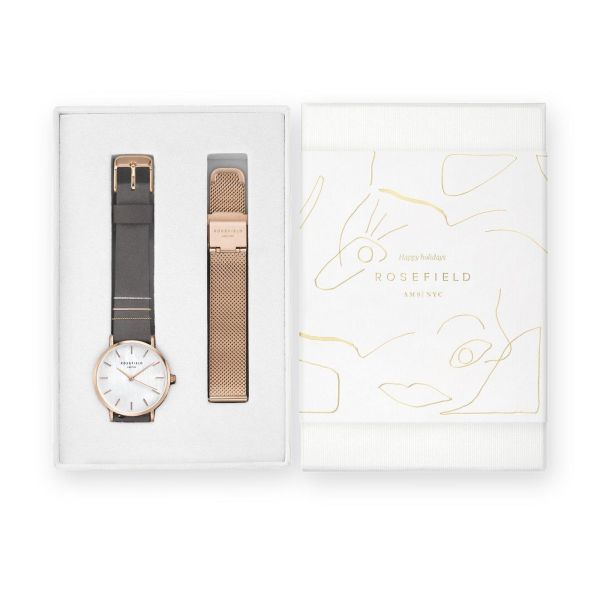 Rosefield The West Village naiste käekella kinkekomplekt WEGTR-X184