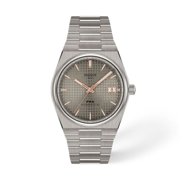 Tissot PRX Titanium 38 mm unisex käekell T137.807.44.061.00