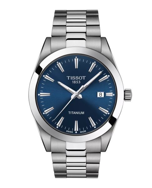 Tissot Gentleman Titanium мужские часы T127.410.44.041.00