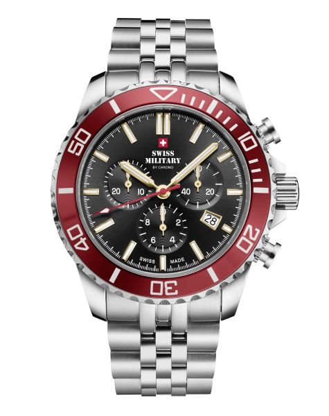 Swiss Military by Chrono Sports Chronograph meeste käekell SM34103.03