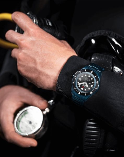 Swiss Military by Chrono DIVER 500 Limited Edition meeste käekell SMA34075.10