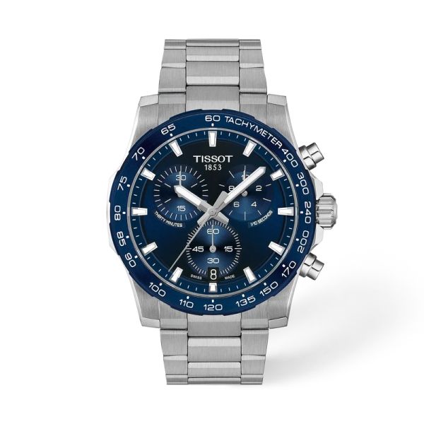 Tissot Supersport Chrono 42 mm meeste käekell T125.417.11.041.00